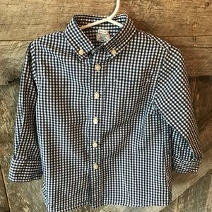 J. Crew Crewcuts Gingham Toddler Shirt